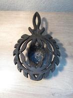 Antieke gietijzeren onderzetter waxinelichthouder warmhouder, Antiek en Kunst, Ophalen of Verzenden