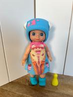 ZAPF mini Chou Chou met blauwe muts en laarsjes, Ophalen of Verzenden, Zo goed als nieuw, Babypop