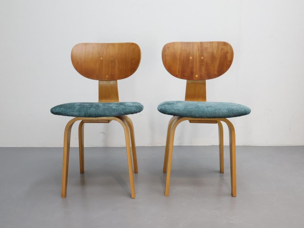 Cees Braakman | Pastoe | 2 vintage eetkamerstoelen, Ophalen, Gebruikt, Twee, .