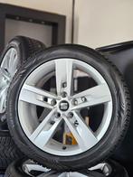 Originele 17 inch Seat velgen met All season banden, Ophalen, Gebruikt, Velg(en), 17 inch