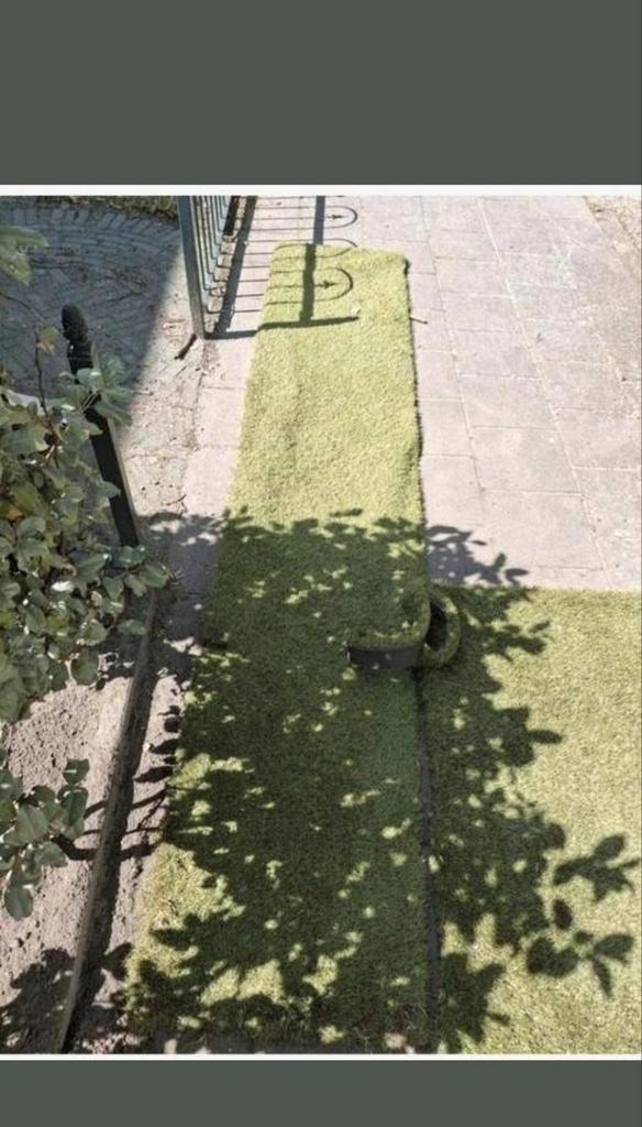 Kunstgras, Tuin en Terras, Gras en Kunstgras, Zo goed als nieuw, Minder dan 10 m², Ophalen of Verzenden