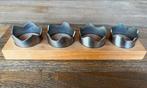 Vintage Willem Noyons servetringen/waxinelichthouders, Ophalen of Verzenden