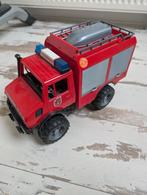 BRUDER Unimog Brandweer Jeep, Kinderen en Baby's, Speelgoed | Speelgoedvoertuigen, Ophalen of Verzenden, Zo goed als nieuw