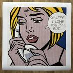 Roy Lichtenstein - I love You, Too… But - XXL - spotprijs, Antiek en Kunst, Kunst | Litho's en Zeefdrukken, Ophalen of Verzenden
