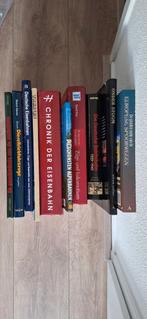 6 duitstalige boeken over treinen, Boeken, Vervoer en Transport, Gelezen, Trein, Ophalen