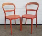 10 x kunststof terrasstoelen bistro terras cafe tuin stoelen, Kunststof, Ophalen of Verzenden, Zo goed als nieuw, Vijf, Zes of meer stoelen
