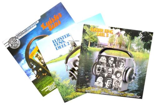 3 LP's Nederlandse Luisterliedjes Vintage Jaren 70 Samen € 5, Cd's en Dvd's, Vinyl | Nederlandstalig, Zo goed als nieuw, Pop, Ophalen of Verzenden