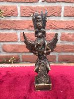 oud bronzen beeldje van Vishnu en Garuda, Antiek en Kunst, Ophalen of Verzenden