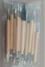 11-delige sculptuur gereedschapsset kleien pottenbakken, Ophalen of Verzenden, Nieuw