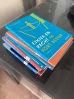 Complete set HBO-Rechten boeken voor eerstejaars studenten!, Ophalen of Verzenden, Alpha, Zo goed als nieuw, HBO