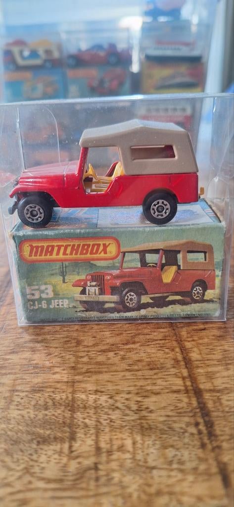 Matchbox CJ-6 Jeep - Klassieker!, Ophalen of Verzenden