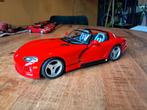 Bburago 1:18 Dodge Viper SRT/10, Ophalen of Verzenden, Zo goed als nieuw, Bburago