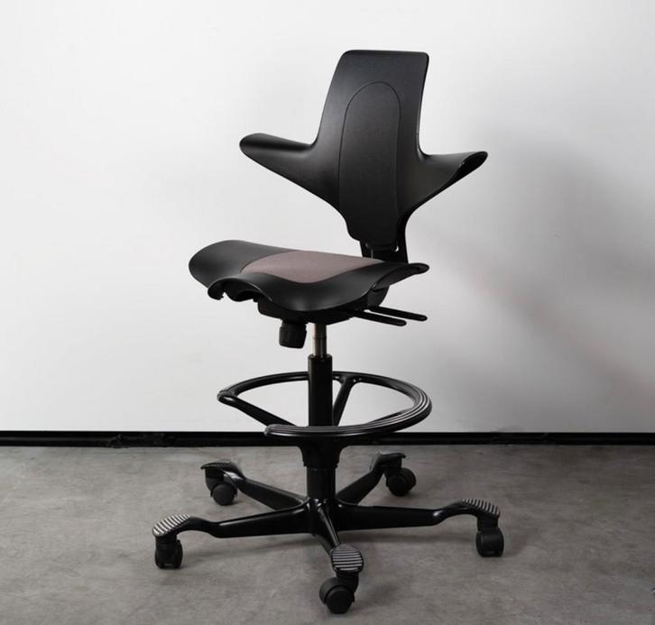 10x HÅG Capisco Puls 8010 Bureaustoel - Ergonomisch Design, Huis en Inrichting, Bureaustoelen, Zo goed als nieuw, Bureaustoel