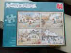 4 jaargetijden Legpuzzel van Anton Pieck, Ophalen, 500 t/m 1500 stukjes, Zo goed als nieuw, Legpuzzel