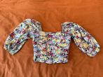 Zara Crop Top Bloemen - Maat S, Ophalen of Verzenden, Zo goed als nieuw, Maat 36 (S), Overige kleuren