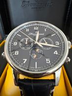 Fromanteel Globetrotter Moonphase Sapphire (Dark Blue), Sieraden, Tassen en Uiterlijk, Horloges | Heren, Ophalen of Verzenden