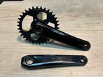 Shimano XT 12 speed crankset, Ophalen of Verzenden, Zo goed als nieuw, Mountainbike, Crankstel of Pedalen