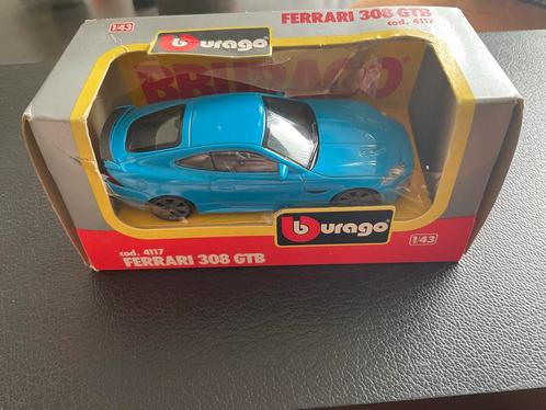 Burago Ferrari 308 GTB 1:43, Hobby en Vrije tijd, Modelauto's | 1:43, Gebruikt, Auto, Overige merken, Ophalen