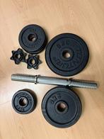 Verstelbare dumbbellset 13 kg | Tunturi, Ophalen, Zo goed als nieuw, Benen, Halterset