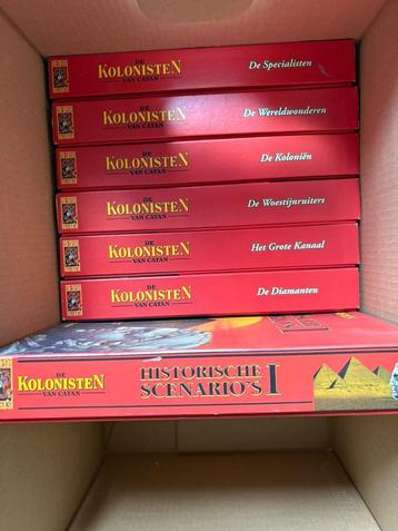Catan 6 speciale uitbreidingen en historische scenario’s I beschikbaar voor biedingen