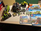 lego city 60124 vulkaan onderzoeksbasis, Ophalen of Verzenden, Zo goed als nieuw, Complete set, Lego