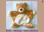 B163 Beer - Nicotoy : beertje ( donkere uitvoering ), Ophalen, Zo goed als nieuw, Beer
