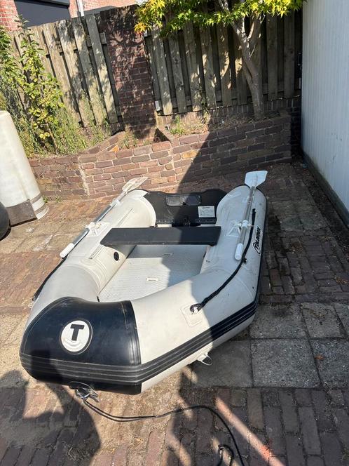 Talamex 230 rubber boot en yamaha 4 pk, Watersport en Boten, Rubberboten, Zo goed als nieuw, Yamaha, Airdeck, Minder dan 70 pk