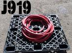 Dikke rode tuinslang 25 meter met koppelingen, Tuin en Terras, Tuinslangen, Ophalen, Gebruikt, Saval Brandbeveiliging, Tuinslang