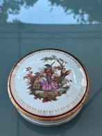 Prachtige vintage bonbonnière – Logmes France, Ophalen of Verzenden, Gebruikt, Porselein, Bord of Schaal