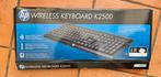 HP wireless keyboard K2500, Computers en Software, Toetsenborden, Ophalen of Verzenden, Zo goed als nieuw