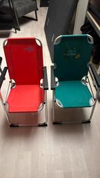 Twee kinder klapstoelen, Caravans en Kamperen, Ophalen, Gebruikt