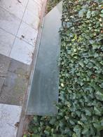 Draadglas platen - 192x52cm - 2 stuks, Doe-het-zelf en Verbouw, Glas en Ramen, Ophalen, Minder dan 80 cm, 160 cm of meer, Zo goed als nieuw
