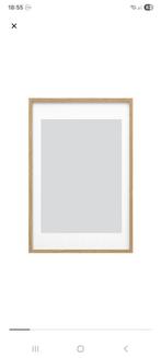 Rodalm posterlijst 61 x 91 berk, Huis en Inrichting, Ophalen, Gebruikt, 75 cm of meer, 50 tot 75 cm