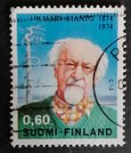 FINLAND - 100e verjaardag Ilmo Kianto 1974, Verzenden, Finland, Gestempeld