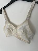 vintage kanten witte bh, Verzenden, Wit, BH