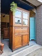 Antieke eiken Biedermeier buffetkast vintage meidenkast kast, Ophalen of Verzenden