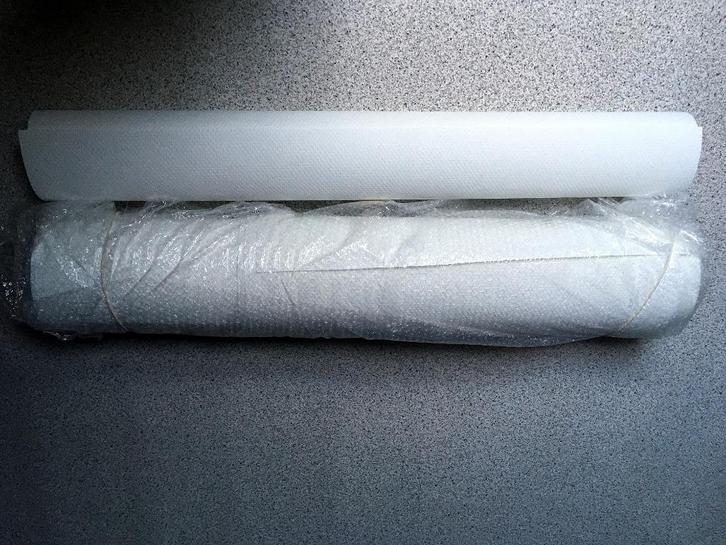 Glasweefsel voorgeschilderd ruit 160gr 30+ meter (GW403-50), Huis en Inrichting, Stoffering | Behang, Wit, 25 tot 50 m², Ophalen