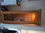 Vitrinekast, Huis en Inrichting, Ophalen, Met deur(en), Eikenhout, 50 tot 100 cm
