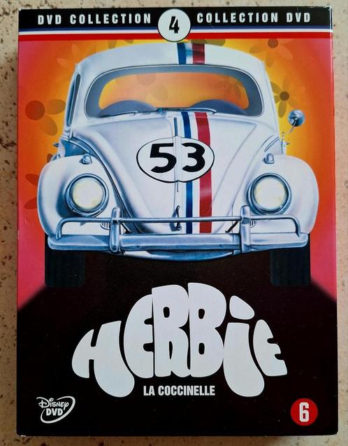 4-DVD box Herbie de VW Kever, Cd's en Dvd's, Dvd's | Klassiekers, Gebruikt, 1980 tot heden, Ophalen of Verzenden