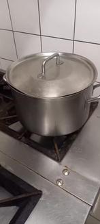 Kookpot inox met deksel 29cm diameter, Huis en Inrichting, Keuken | Potten en Pannen, Verzenden, Gebruikt, Overige materialen