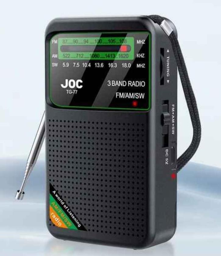 oplaadbare mini radio  TG-77 - nieuw, Audio, Tv en Foto, Radio's, Nieuw, Transistorradio, Ophalen of Verzenden