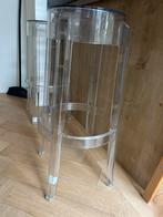 2x Kruk Charles Ghost by Kartell with S+arck, Ophalen, Kunststof, Gebruikt, 60 tot 90 cm