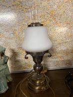 Klassiek Tafellampje - Sfeervol, Ophalen, Gebruikt, Glas, Minder dan 100 cm