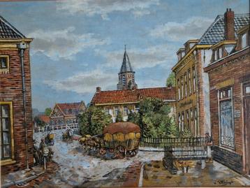 Schilderij BC van Ettinger, Honselersdijk  beschikbaar voor biedingen