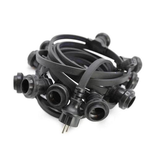 Prikkabel van 100 meter met stekk, Tuin en Terras, Buitenverlichting, Nieuw, Overige typen, Overige materialen, 250 watt of meer