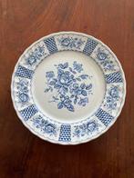 Myott Meakin Borden - Blauw Bloemmotief, Gebruikt, Ophalen of Verzenden, Bord(en), Overige stijlen
