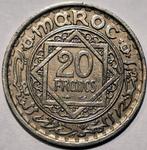 Marokko 20 Francs 1947, Postzegels en Munten, Munten | Afrika, Ophalen of Verzenden