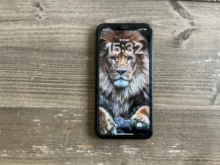 iPhone 11 zwart 64 GB, Telecommunicatie, Mobiele telefoons | Apple iPhone, Zo goed als nieuw, 64 GB, Zonder abonnement, Zonder simlock