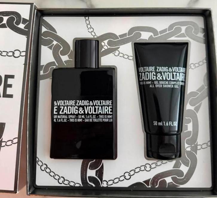 Zadig & Voltaire 50ml Geschenkset - Nieuw!, Sieraden, Tassen en Uiterlijk, Uiterlijk | Parfum, Ophalen of Verzenden