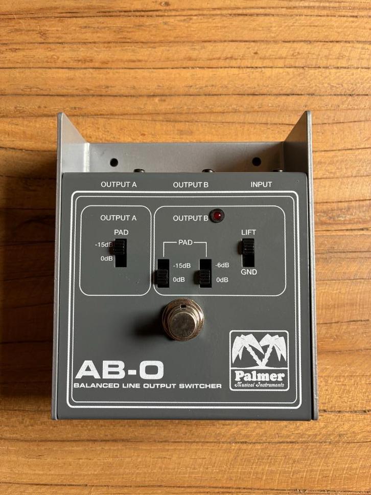 Palmer PEABO Switcher te koop, Muziek en Instrumenten, Effecten, Zo goed als nieuw, Ophalen of Verzenden